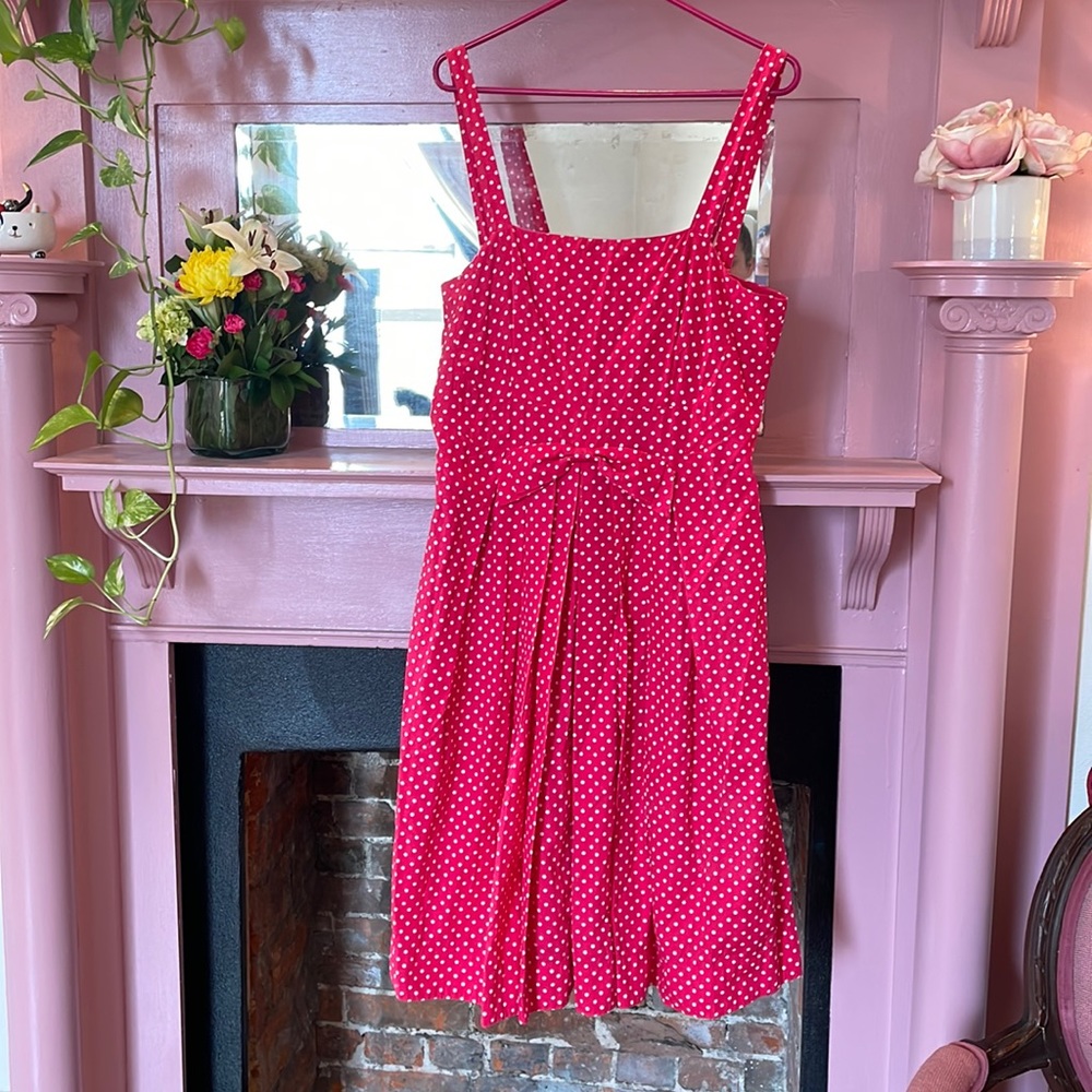 Emily+Fin polka dot dress